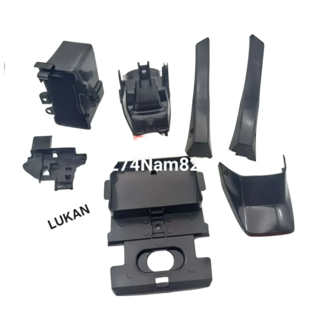 Bộ 7 nhựa nhám đen, áo xe DREAM zin chính hãng Honda - Ảnh 4