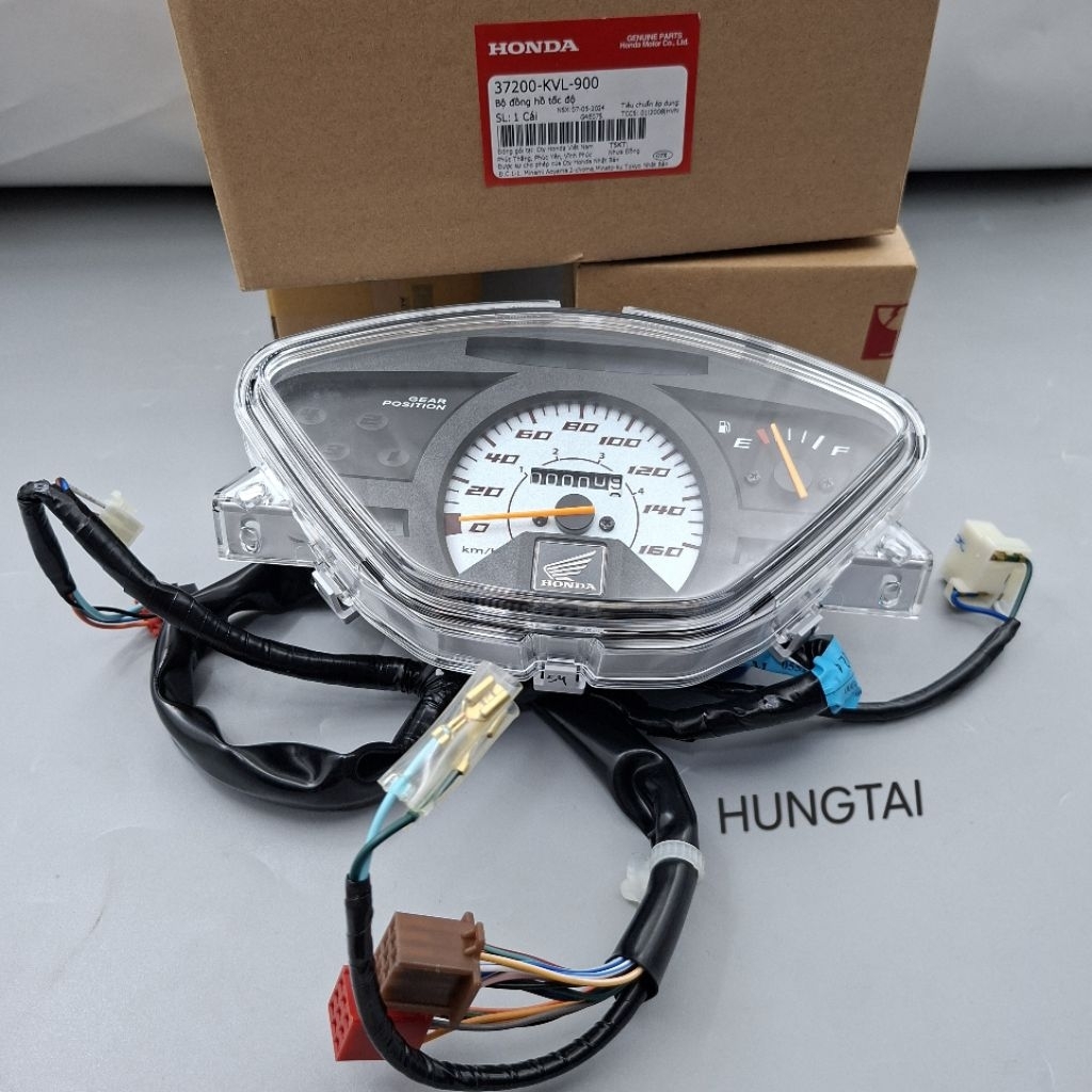 Cụm đồng hồ, công tơ mét xe FUTURE NEO, X 125 zin chính hãng 37200-KVL-900 - Ảnh 2
