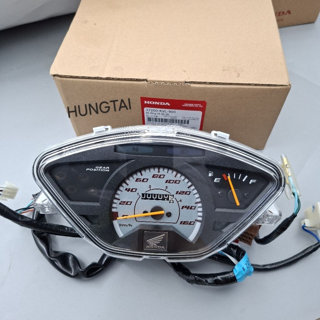 Cụm đồng hồ, công tơ mét xe FUTURE NEO, X 125 zin chính hãng 37200-KVL-900 - Ảnh 5