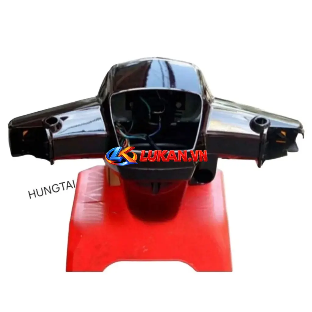 Bộ nhựa vỏ đầu đèn, xi nhan xe Super DREAM lồi zin Honda - Ảnh 5