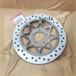 Đĩa thắng, phanh trước 5 lỗ LS xe WAVE, FUTURE... zin Honda Thái 260mm