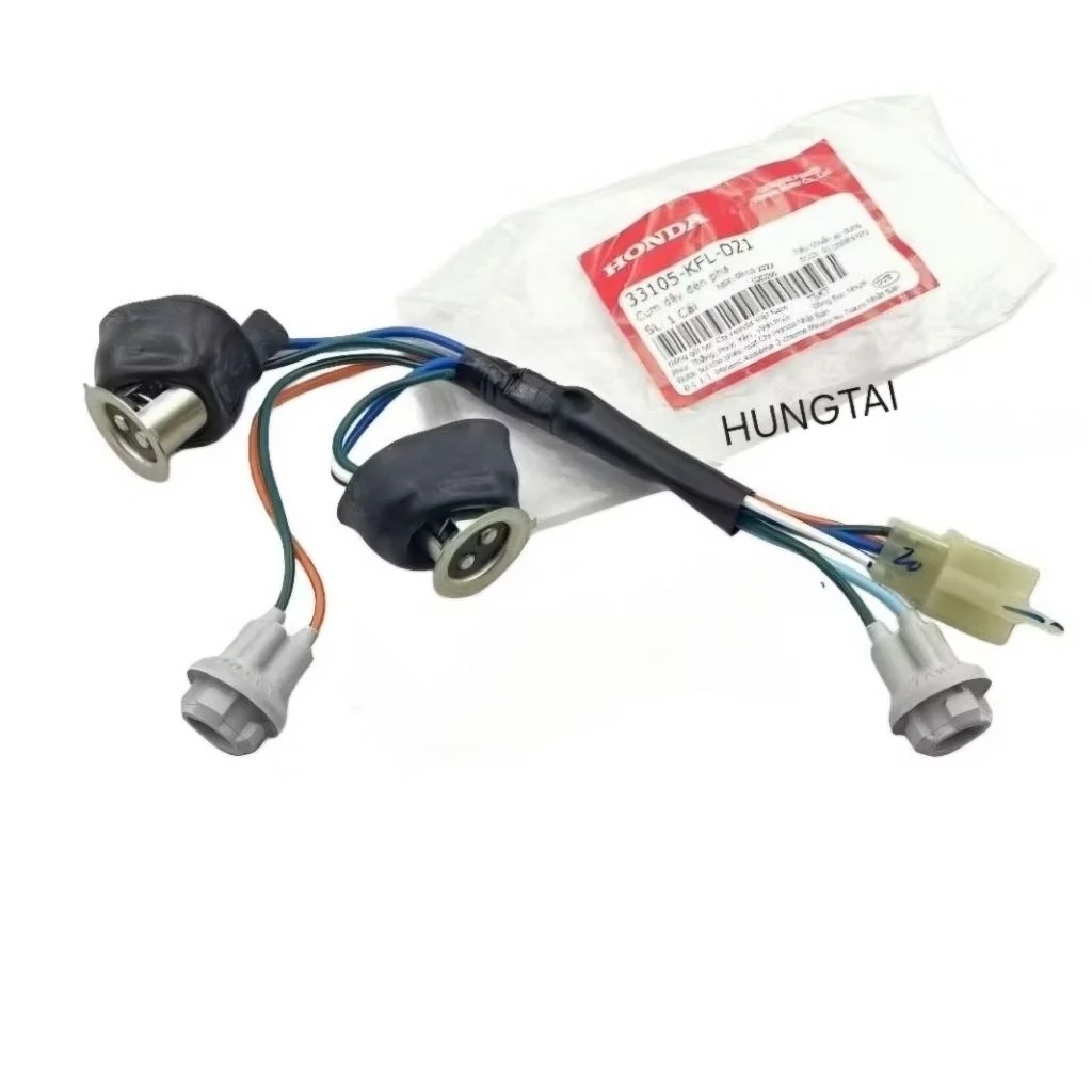Dây điện đuôi chóa đèn pha WAVE ALPHA, ZX zin Honda 33105-KFL-D21 - Ảnh 2