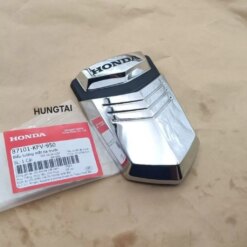 Mặt nạ con trước, logo xi xe Super DREAM 2002-2009... zin Honda 87101-KFV-950
