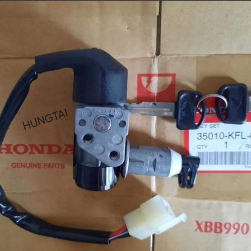 Bộ ổ khóa điện xe FUTURE 1 đời đầu zin chính hãng Honda 35010-KFL-890 - Ảnh 3