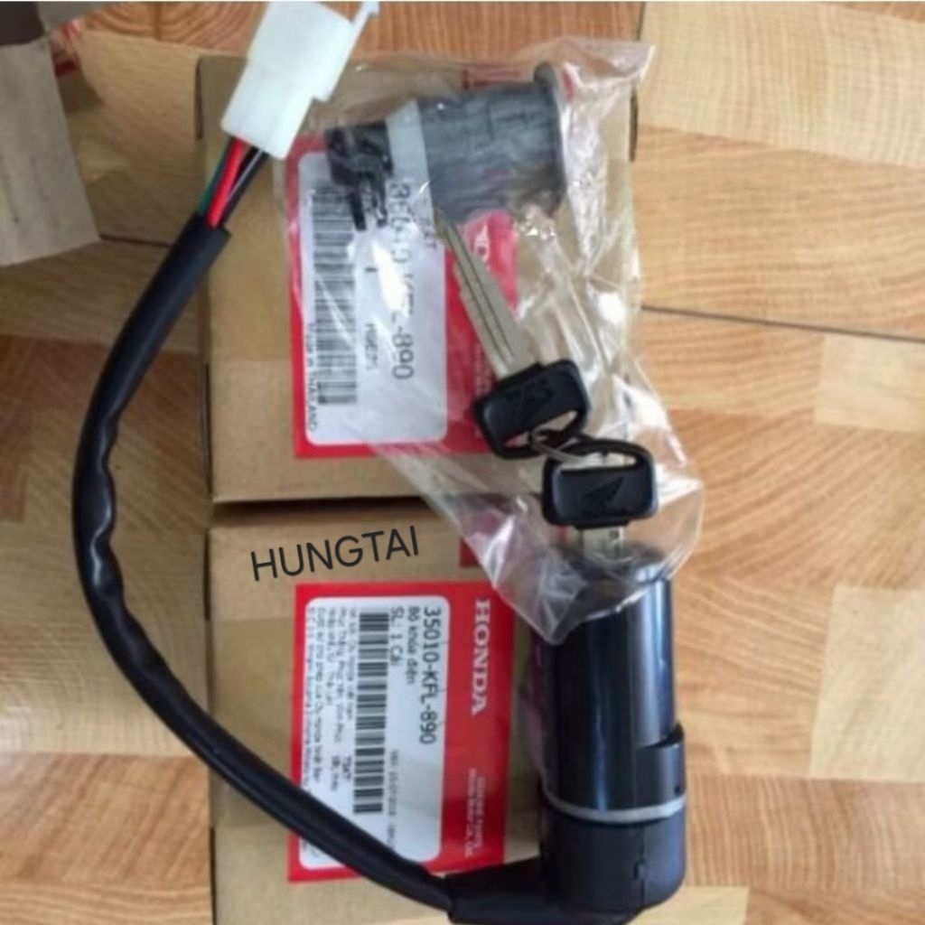 Bộ ổ khóa điện xe FUTURE 1 đời đầu zin chính hãng Honda 35010-KFL-890 - Ảnh 5