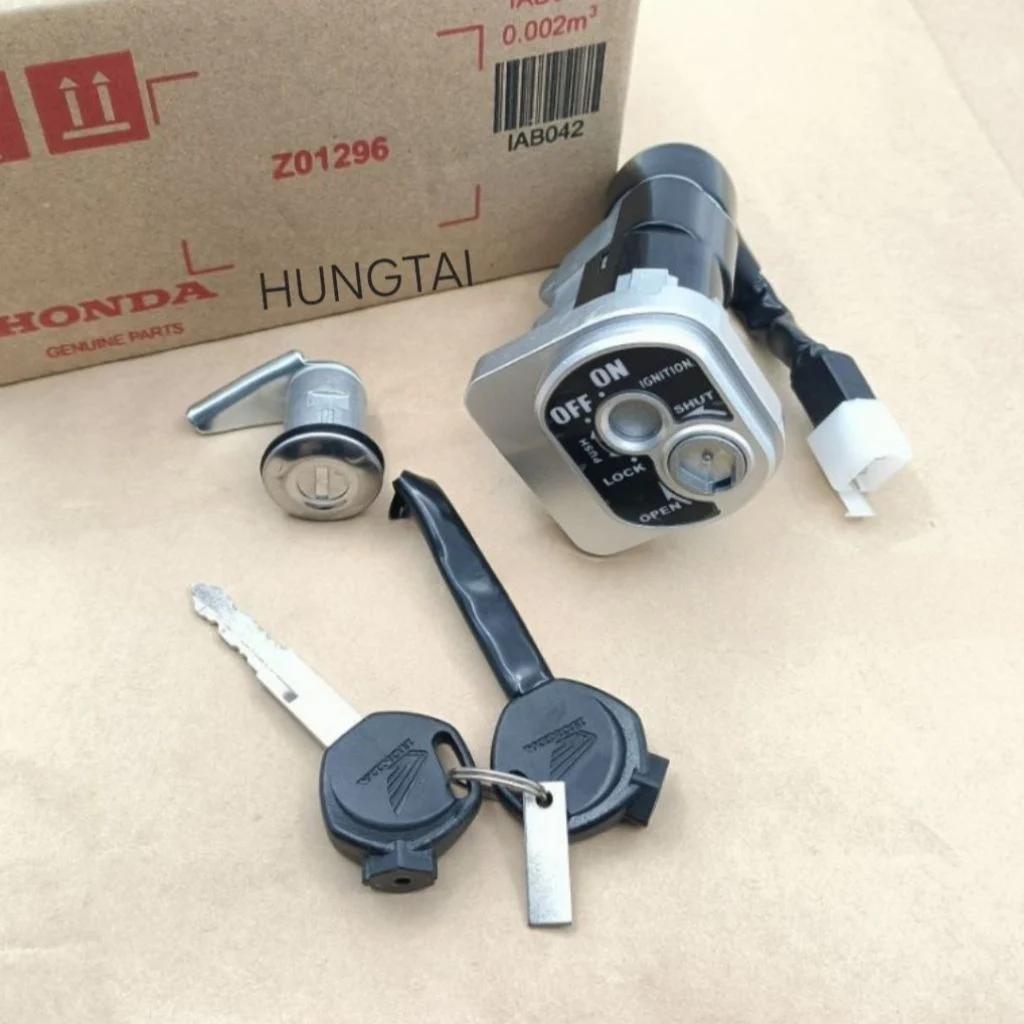Bộ ổ khóa, công tắc điện xe WAVE S110, RSX 2009-2012 zin Honda 35010-KWW-A00 - Ảnh 3