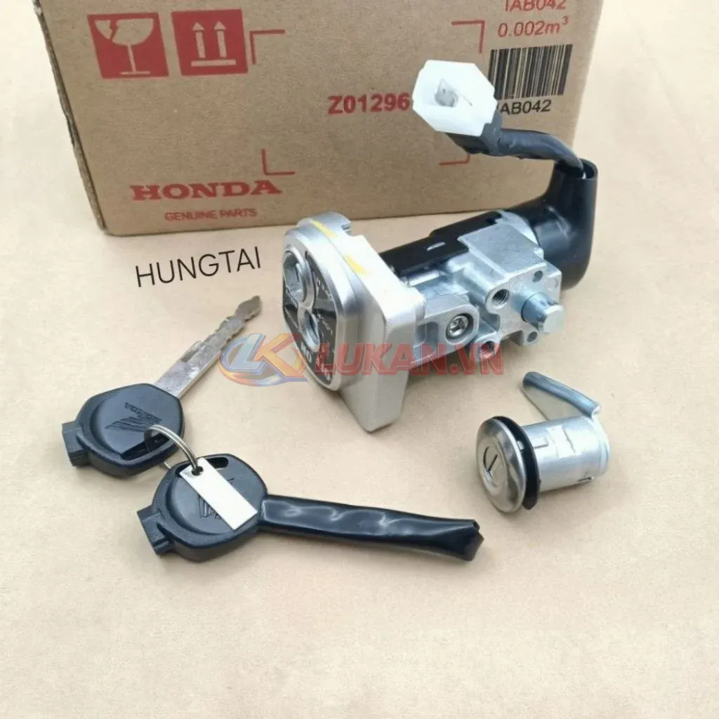 Bộ ổ khóa, công tắc điện xe WAVE S110, RSX 2009-2012 zin Honda 35010-KWW-A00 - Ảnh 4
