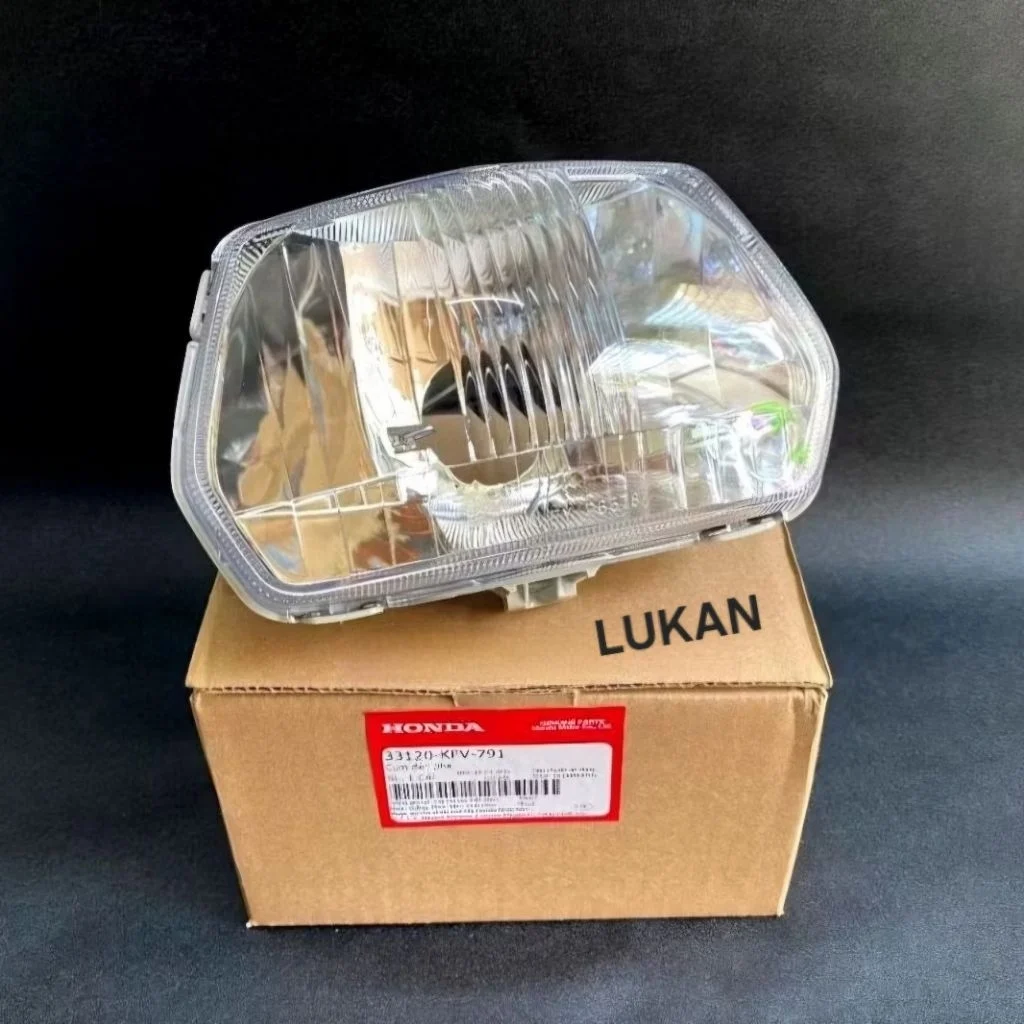 Pha chóa đèn trước xe Super DREAM đầu lồi zin Honda 33120-KFV-791 - Ảnh 4