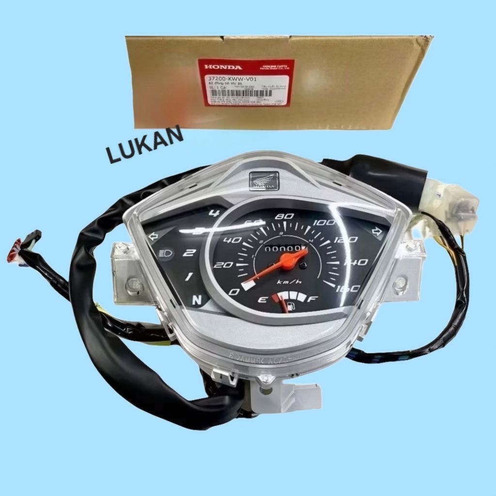 Cụm đồng hồ công tơ mét xe WAVE RSX 110, S110... zin Honda 37200-KWW-V01