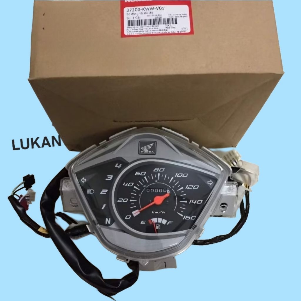 Cụm đồng hồ công tơ mét xe WAVE RSX 110, S110... zin Honda 37200-KWW-V01 - Ảnh 3