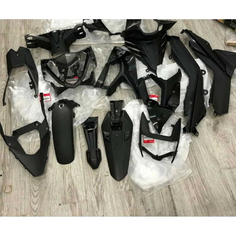 Full bộ 17 nhựa nhám đen xe WINNER V1 150 zin Honda chính hãng - Ảnh 5