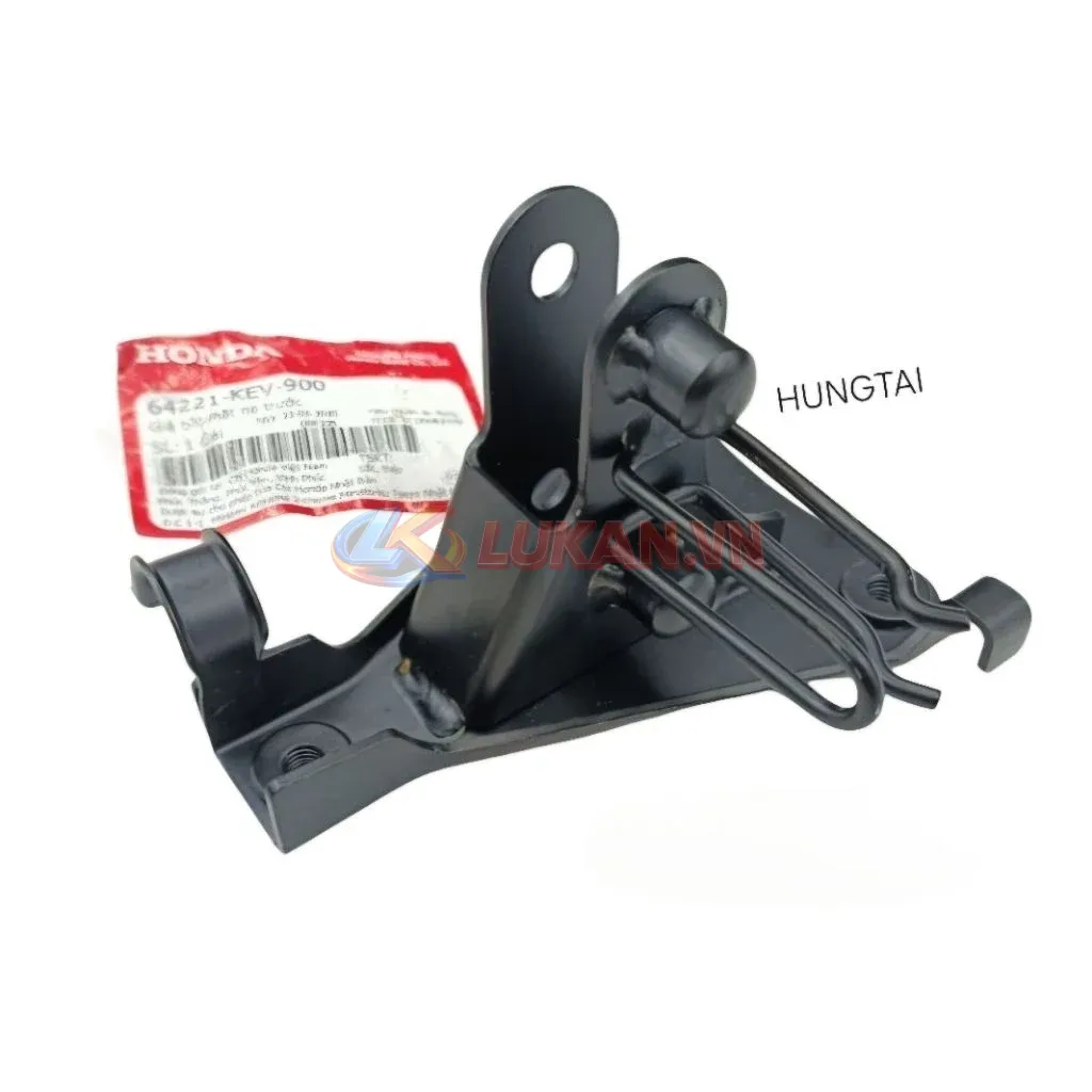 Khung pass nhựa mặt nạ trước WAVE ALPHA đời đầu zin Honda 64221-KEV-900 - Ảnh 2