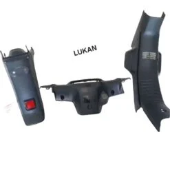 Bộ 3 nhựa đen nhám, áo xe DREAM Lùn zin Honda Thái xịn