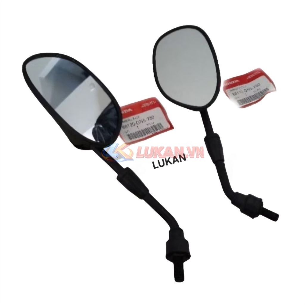 Cặp kính, gương chiếu hậu xe DREAM Lùn zin Honda Thái xịn - Ảnh 2