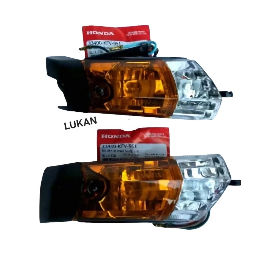 Cặp đèn xi nhan trước xe Super DREAM Việt zin Honda 33400-KFV-951, 33450-KFV-951 - Ảnh 3