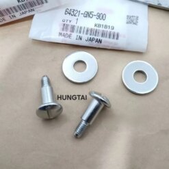 Cặp ốc bắt nhựa cốp CDI, yếm xe DREAM zin Honda Japan. đệm 8mm 64321-GN5-900, 94103-08200