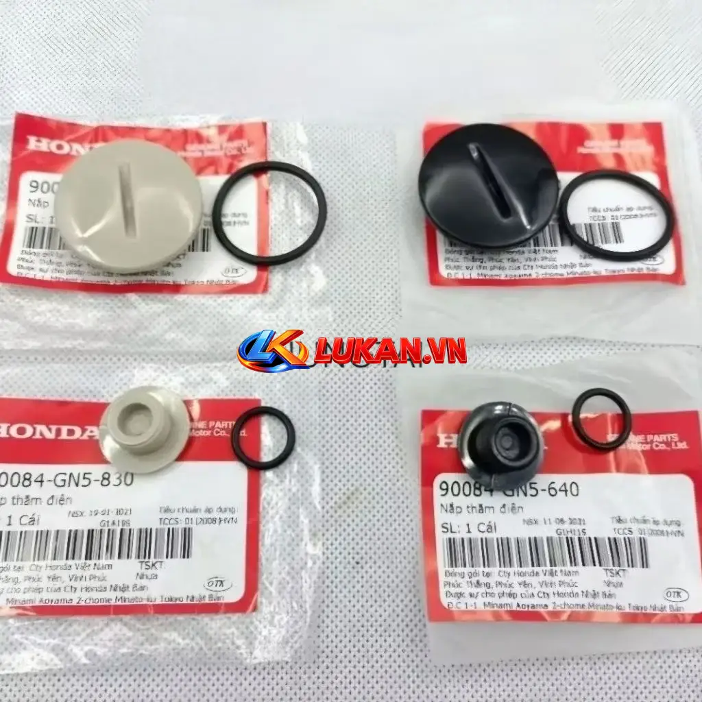 Cặp nắp đậy lốc điện, đề DREAM, WAVE, FUTURE.... zin luôn ron, sin 90084-GN5-830, 90084-GN5-640, 90087-GN5-830