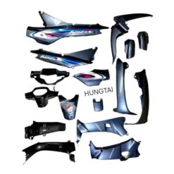Bộ nhựa dàn áo, võ xe WAVE ALPHA đời đầu Xám zin Honda