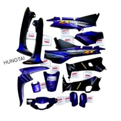 Bộ nhựa dàn áo, võ xe WAVE ZX Tím zin chính hãng Honda