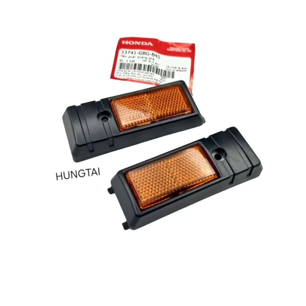 Cặp mắt mèo, ốp tấm phản quang xe DREAM zin 33742-GBG-B40, 33741-GBG-B40 - Ảnh 2