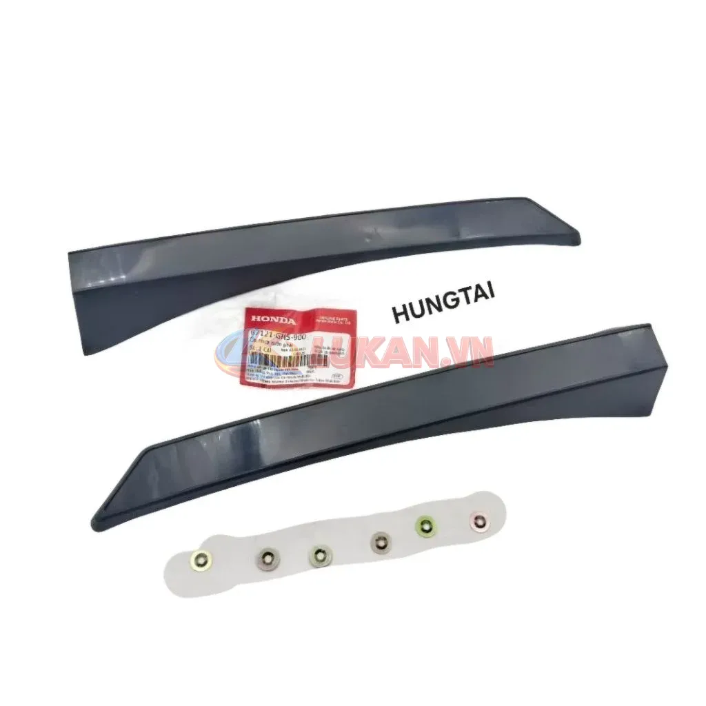 Cặp nhựa ốp sườn, nẹp bình xăng xe DREAM zin luôn phe gài 87121-GN5-900, 87122-GN5-900 - Ảnh 4