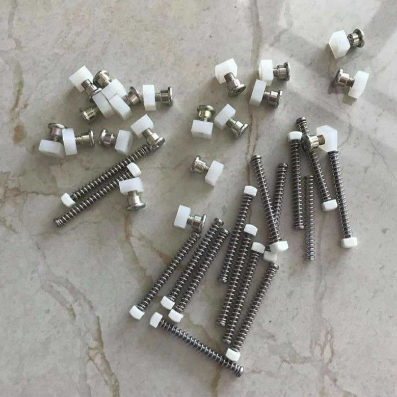 Bộ ốc, vít lò xo chỉnh pha chóa đèn xe DREAM zin chính hãng - Ảnh 2