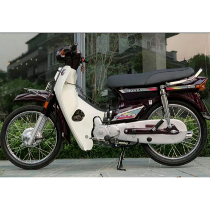 Nhựa bững yếm trắng xe DREAM Thái zin Honda chính hãng - Ảnh 7