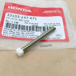 Ốc vít lò xo chỉnh chóa đèn pha xe DREAM zin chính hãng 33103-147-671
