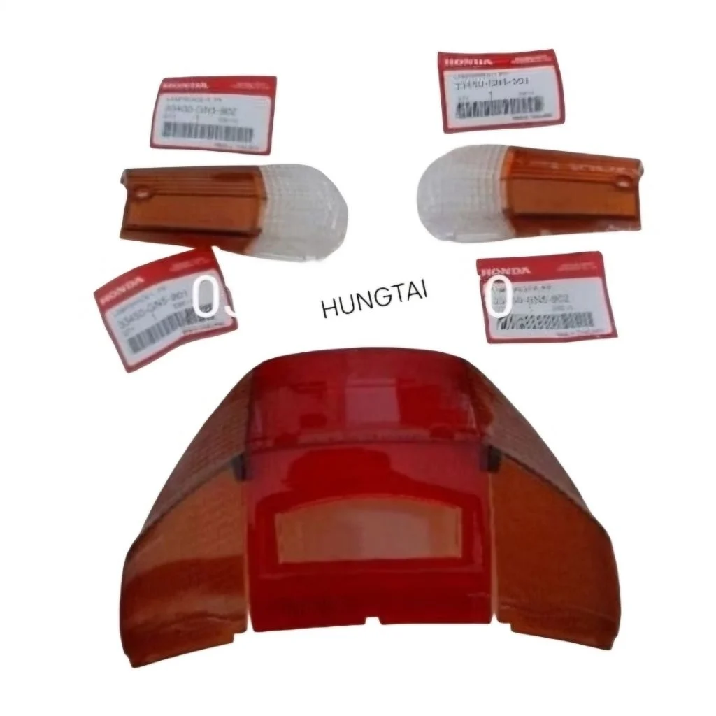 Bộ nắp chụp vỏ đèn hậu, xi nhan trước sau xe DREAM Thái zin Honda 33652-GN5-901, 33400-GN5-902 - Ảnh 2