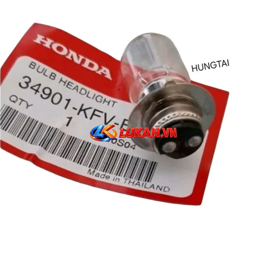 Bóng đèn pha trước DREAM, WAVE, FUTURE, CUB... zin Honda Thái 34901-KFV-B51, 34901-KVY-901