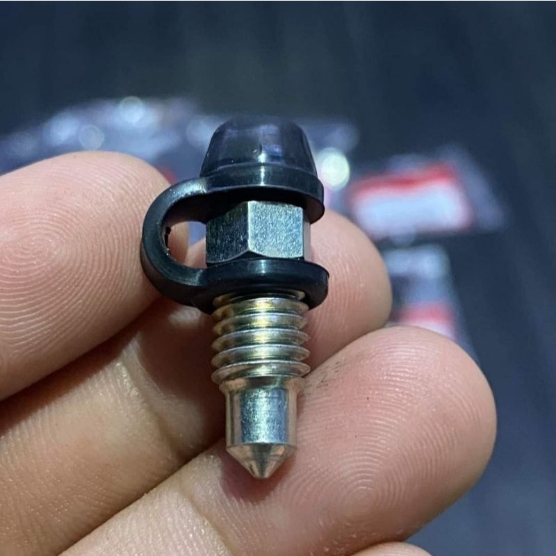 Ốc, vít xã khí heo dầu, phanh thắng đĩa WAVE, FUTURE, WINNER.... zin Honda 43352-568-003 - Ảnh 2