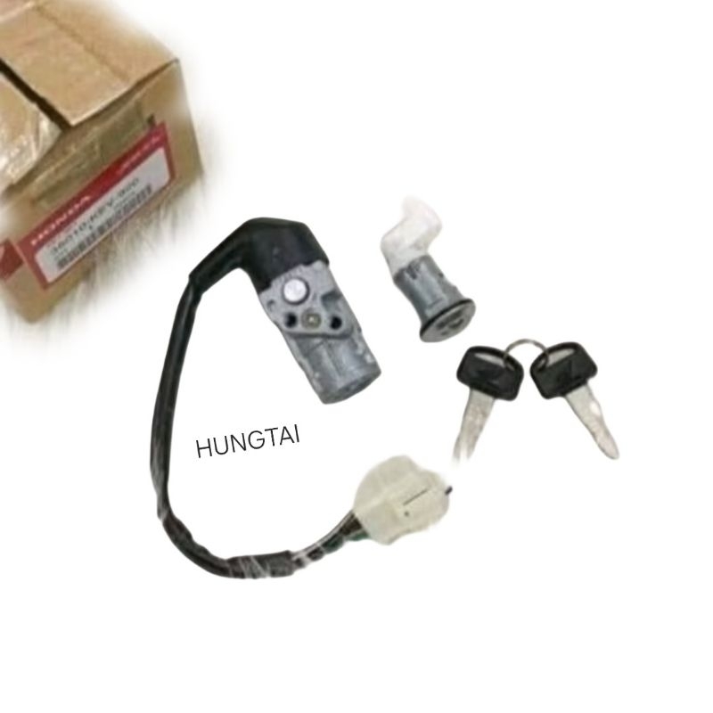 Bộ ổ khóa, công tắc điện xe WAVE Thái zin chính hãng 35010-KFL-D00 - Ảnh 3
