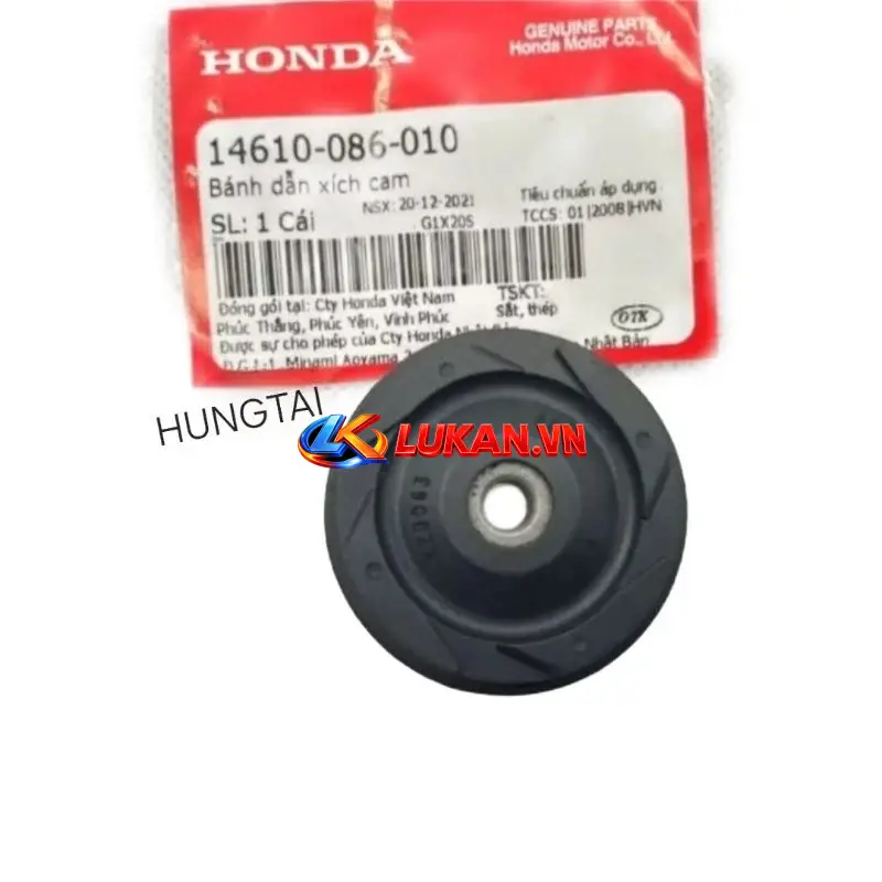 Bánh cao su lòng xilanh đỡ sên, xích cam DREAM, WAVE, FUTURE... zin Honda 14610-086-010