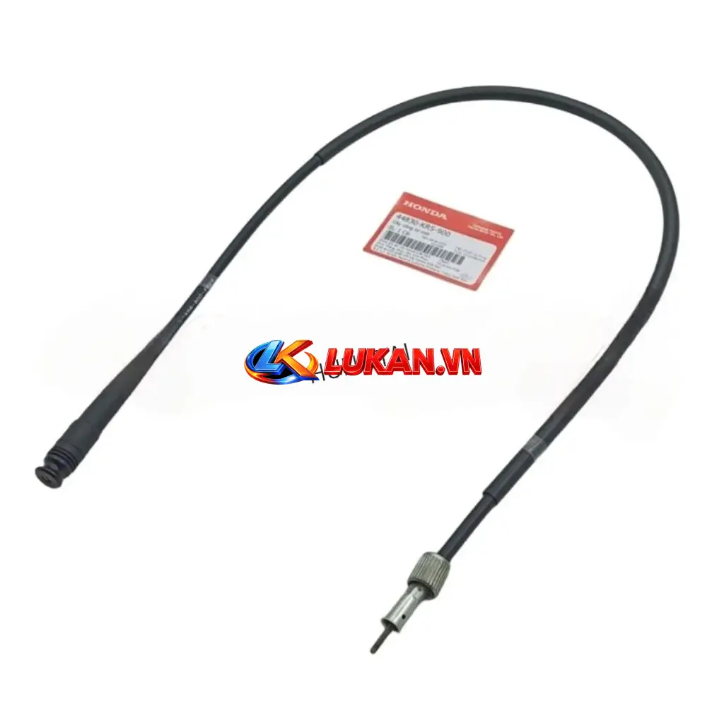 Dây công tơ mét, đồng hồ DREAM, WAVE ALPHA.... đầu tròn zin 44830-KRS-900