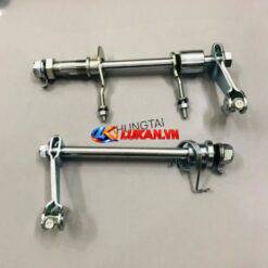 Bộ ốc trục cốt đùm, bánh trước sau xe DREAM zin Honda chính hãng