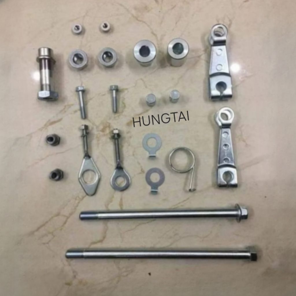 Bộ ốc trục cốt đùm, bánh trước sau xe DREAM zin Honda chính hãng - Ảnh 2