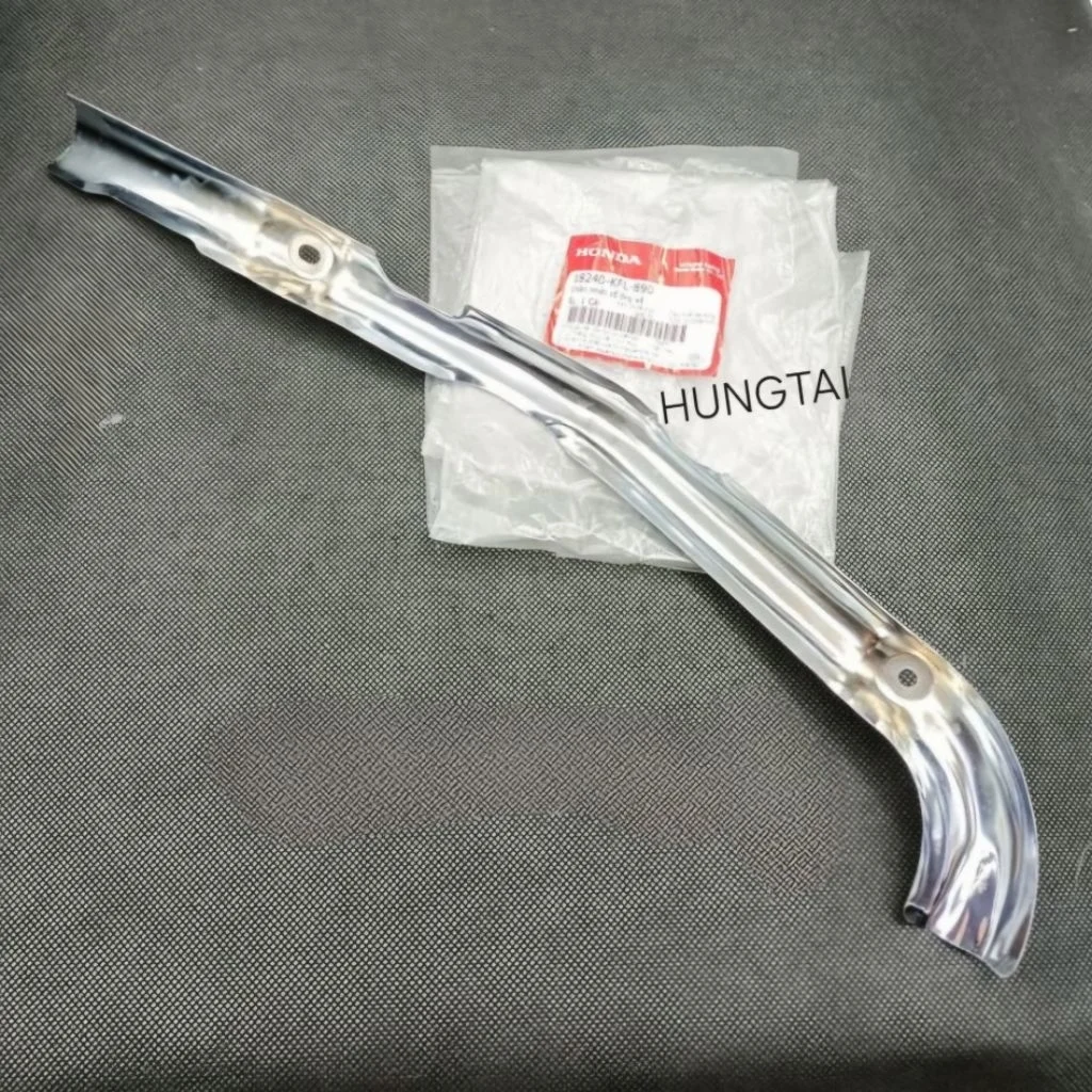 Ốp vĩ che cổ pô, ống xã xe FUTURE 1 đời đầu zin Honda 18240-KFL-890 - Ảnh 4
