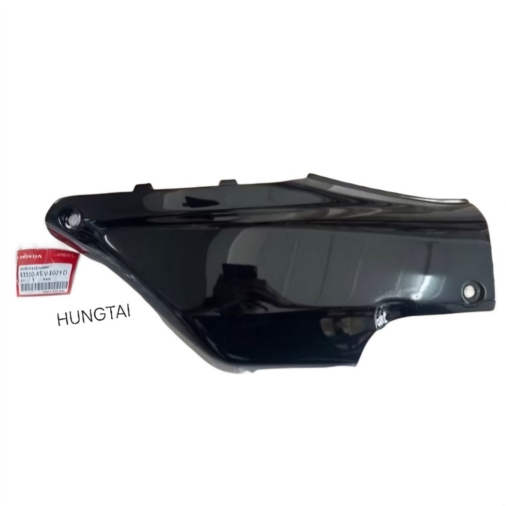 Cốp nhựa bên phải, ốp bụng xe WAVE Thái đen zin chính hãng - Ảnh 4
