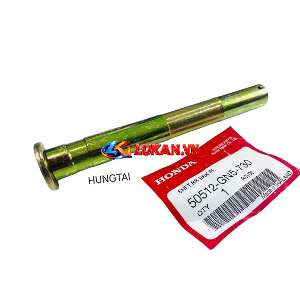 Trục, cốt chân chống đứng xe DREAM, WAVE... zin Honda Thái 50512-GN5-730
