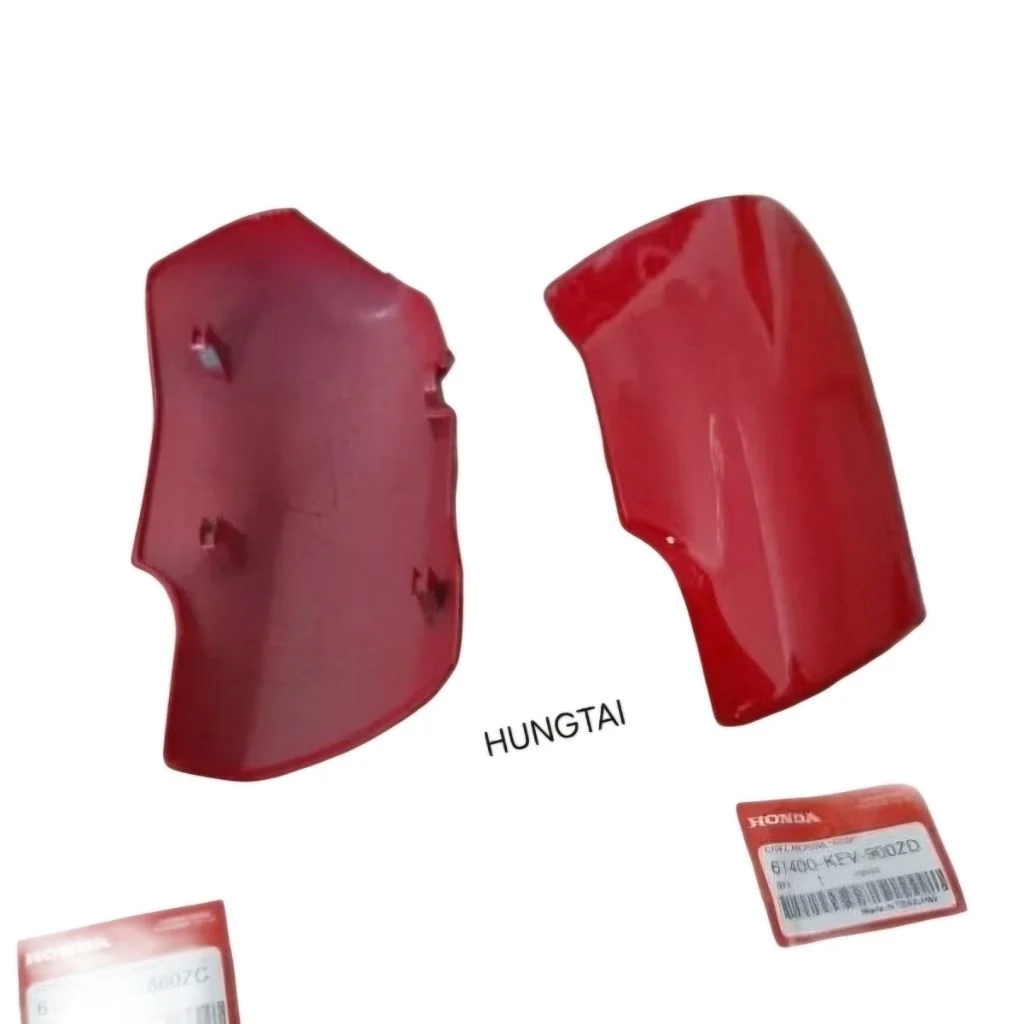Cặp ốp vai, nhựa vỏ phuộc trước xe WAVE Thái đỏ zin Honda 61200-KFL-860ZC, 61400-KEV-900ZD - Ảnh 4
