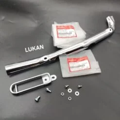 Bộ ốp vĩ che cổ pô, ống xã xe FUTURE 1 luôn ốc zin Honda 18240-KFL-890