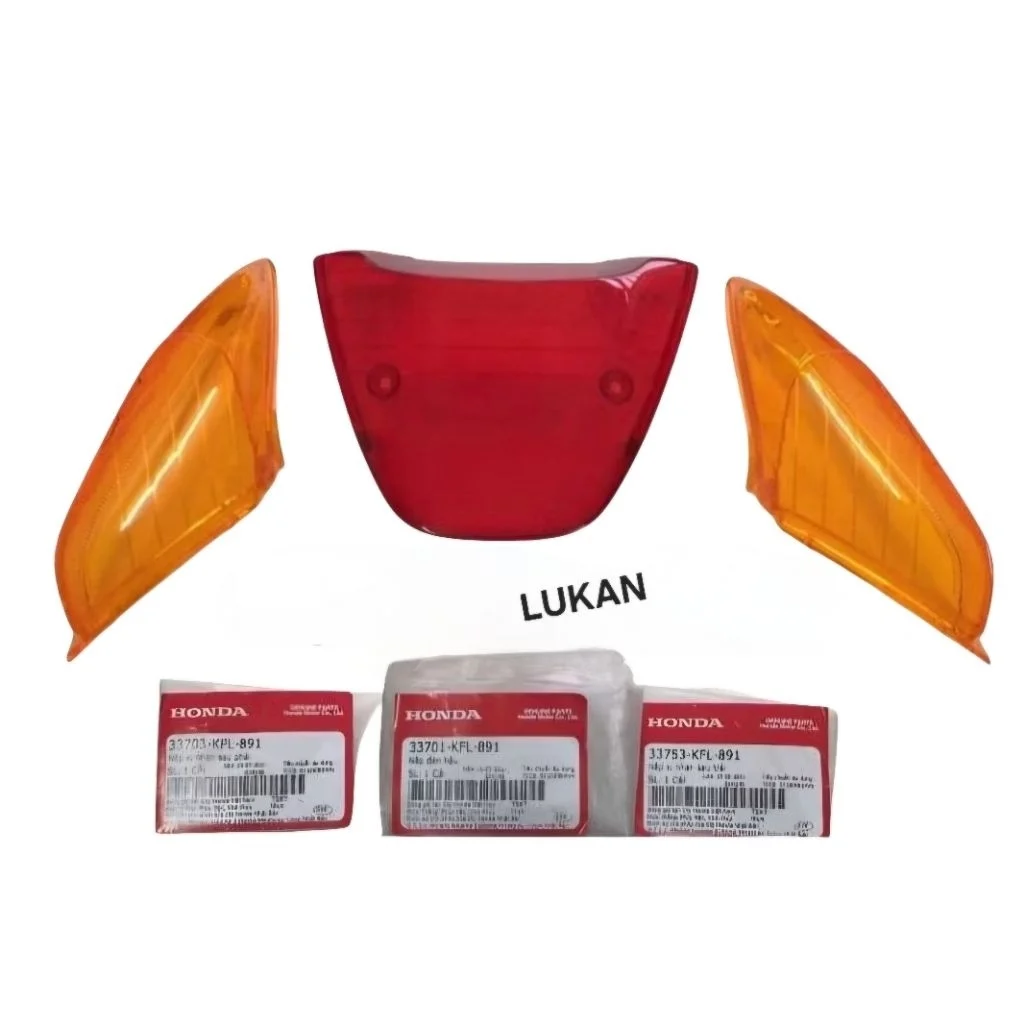 Bộ nắp chụp lái cam, ốp võ đèn hậu FUTURE 1 đời đầu zin 33703-KFL-891, 33701-KFL-891, 33753-KFL-891 - Ảnh 2