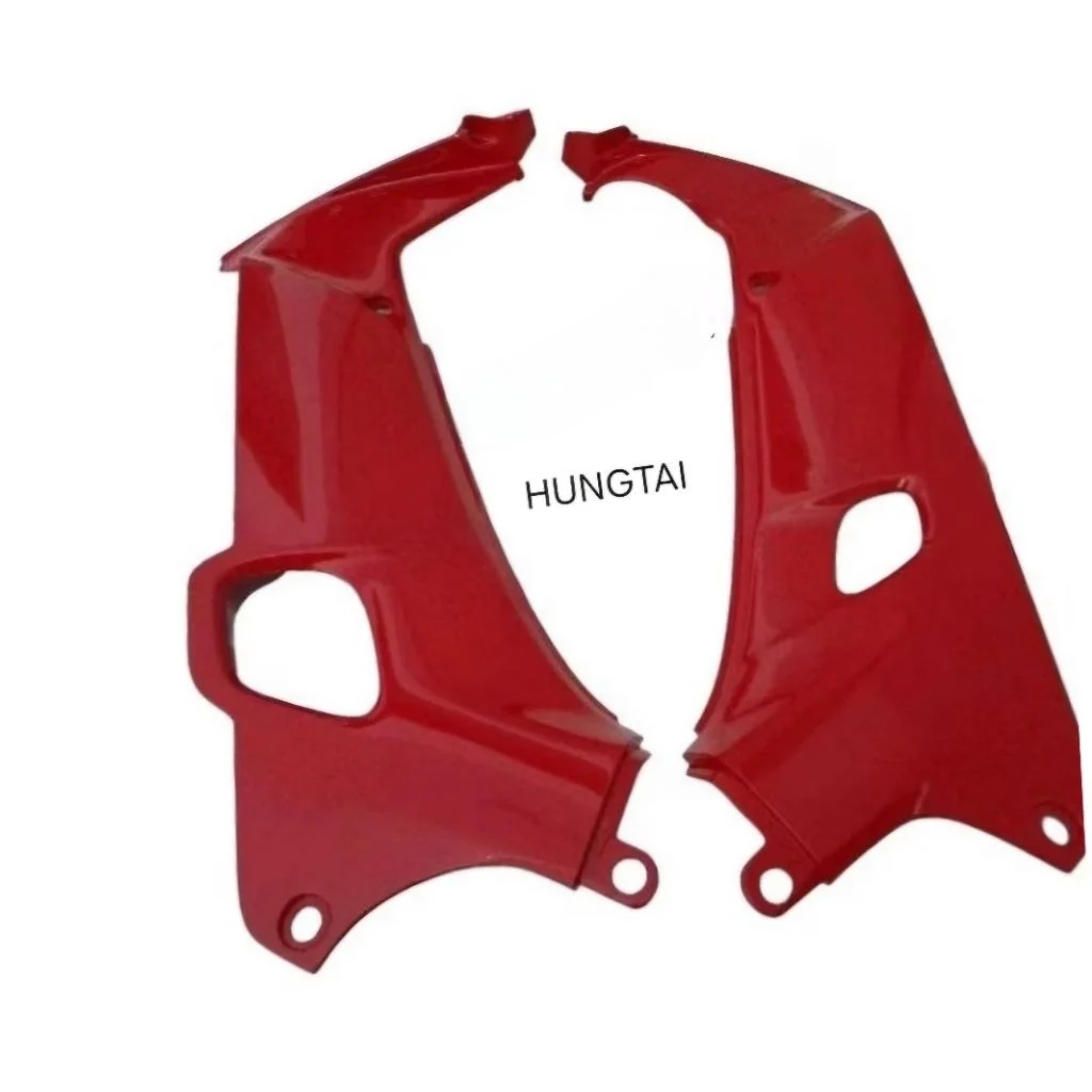 Cặp nhựa ốp bững yếm trong xe WAVE Thái đỏ zin Honda - Ảnh 4