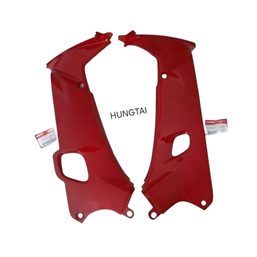 Cặp nhựa ốp bững yếm trong xe WAVE Thái đỏ zin Honda