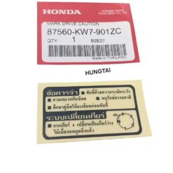 Tem cơ cấu thông số dán bững yếm DREAM Thái zin Honda 87560-KW7-901ZC