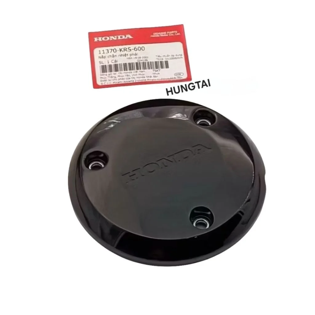Nắp nhựa đậy ốp lốc nồi xe WAVE A, ALPHA, RS 100.... đen zin Honda 11370-KRS-600 - Ảnh 2