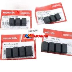 Bộ 4 cao su chống rung lòng xi lanh xe DREAM, WAVE, FUTURE... zin Honda 12196-KFM-900, 12195-KFL-850