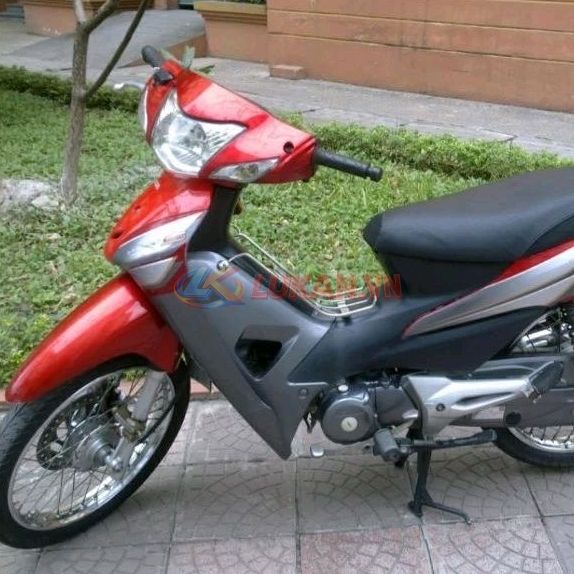 Bộ nhựa dàn áo, võ xe WAVE S100 2007-2009.... Đỏ zin Honda - Ảnh 3