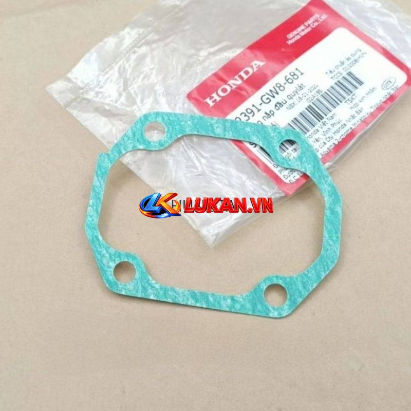 Gioăng, ron nắp đầu 4 lỗ quylat xe DREAM, WAVE, FUTURE... zin Honda 12391-GW8-681
