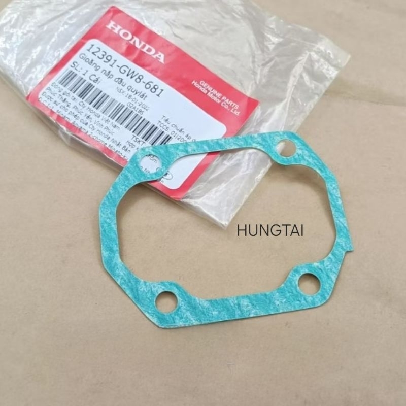 Gioăng, ron nắp đầu 4 lỗ quylat xe DREAM, WAVE, FUTURE... zin Honda 12391-GW8-681 - Ảnh 3